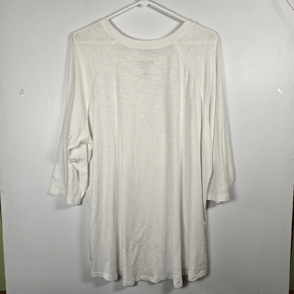 Torrid Womens Super Soft Slub Knit Jersey 3/4 Sleeve Size3(3X) StretchyScoopNeck - Picture 3 of 8